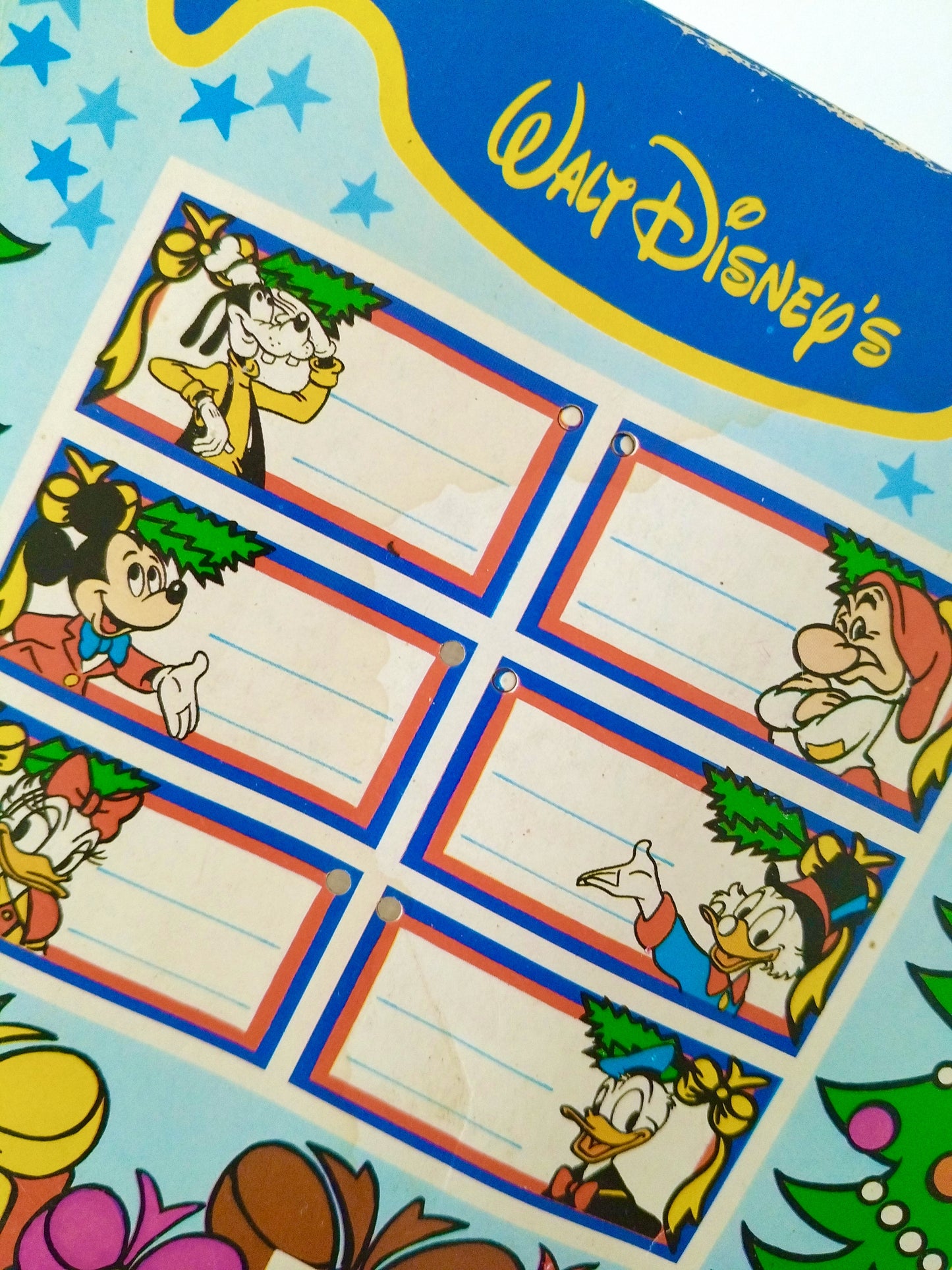 4 boules de Noël en verre Walt Disney's Germany