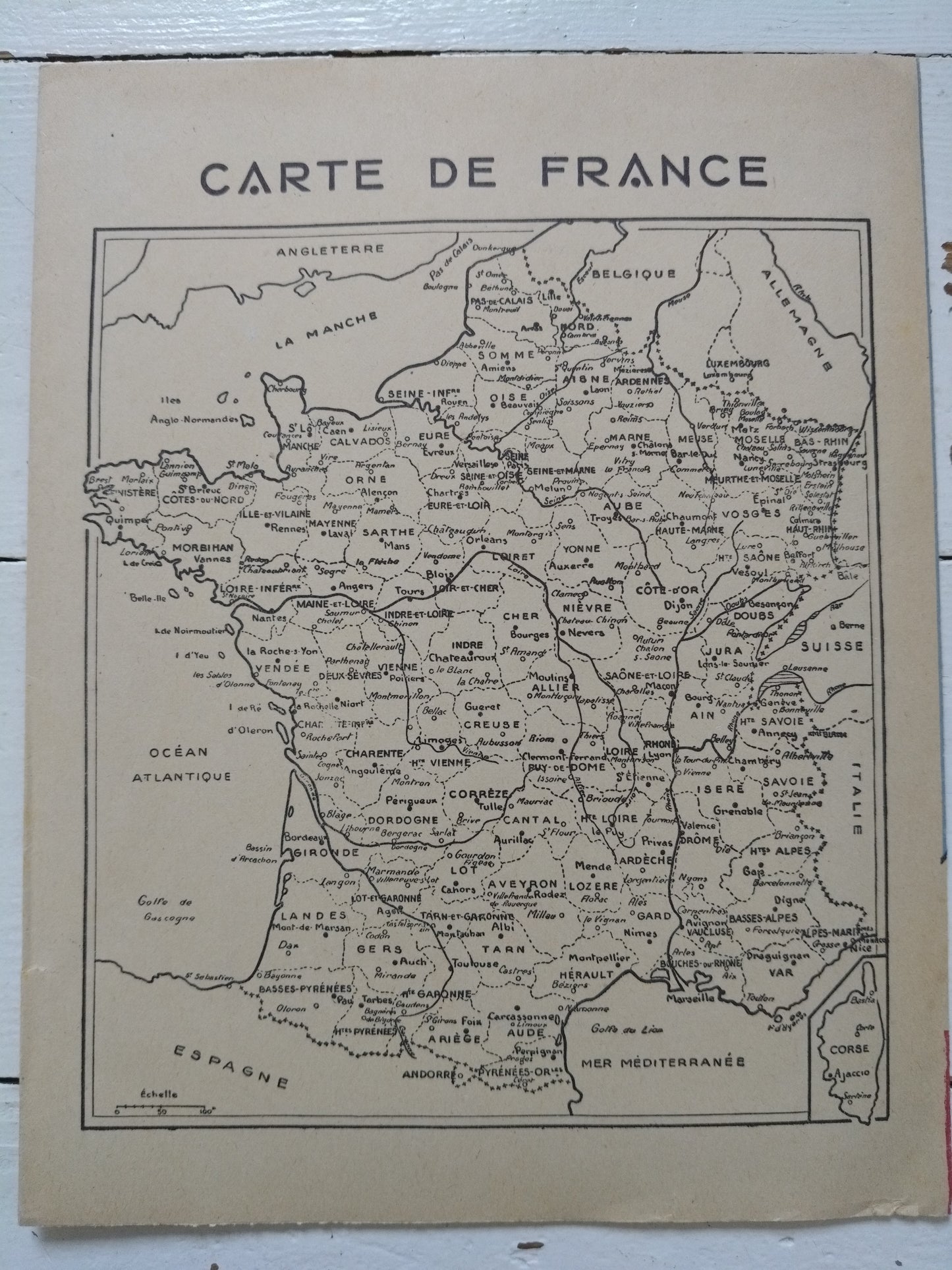 Ancien protège-cahier en papier publicitaire Pain d'Épices Brochet frères A5