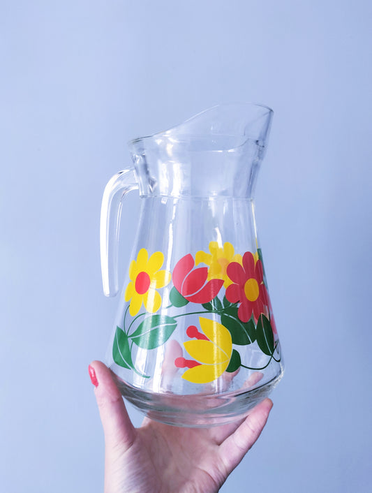 Carafe cruche pichet en verre