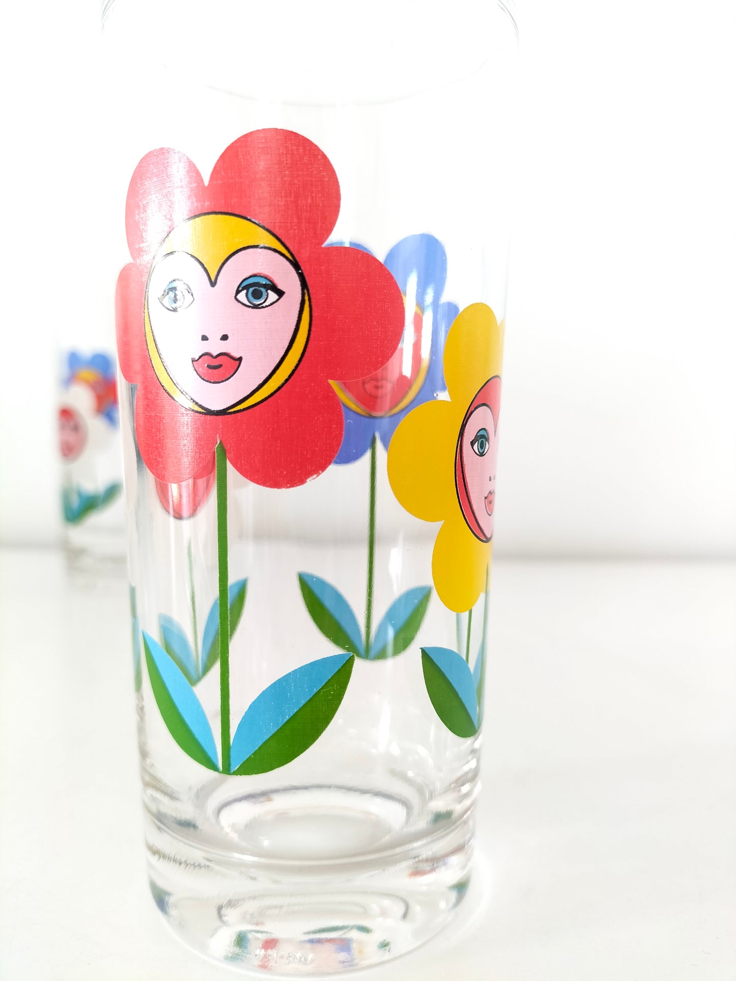 Duo de verres décor 🌼 (priorité à Célia)
