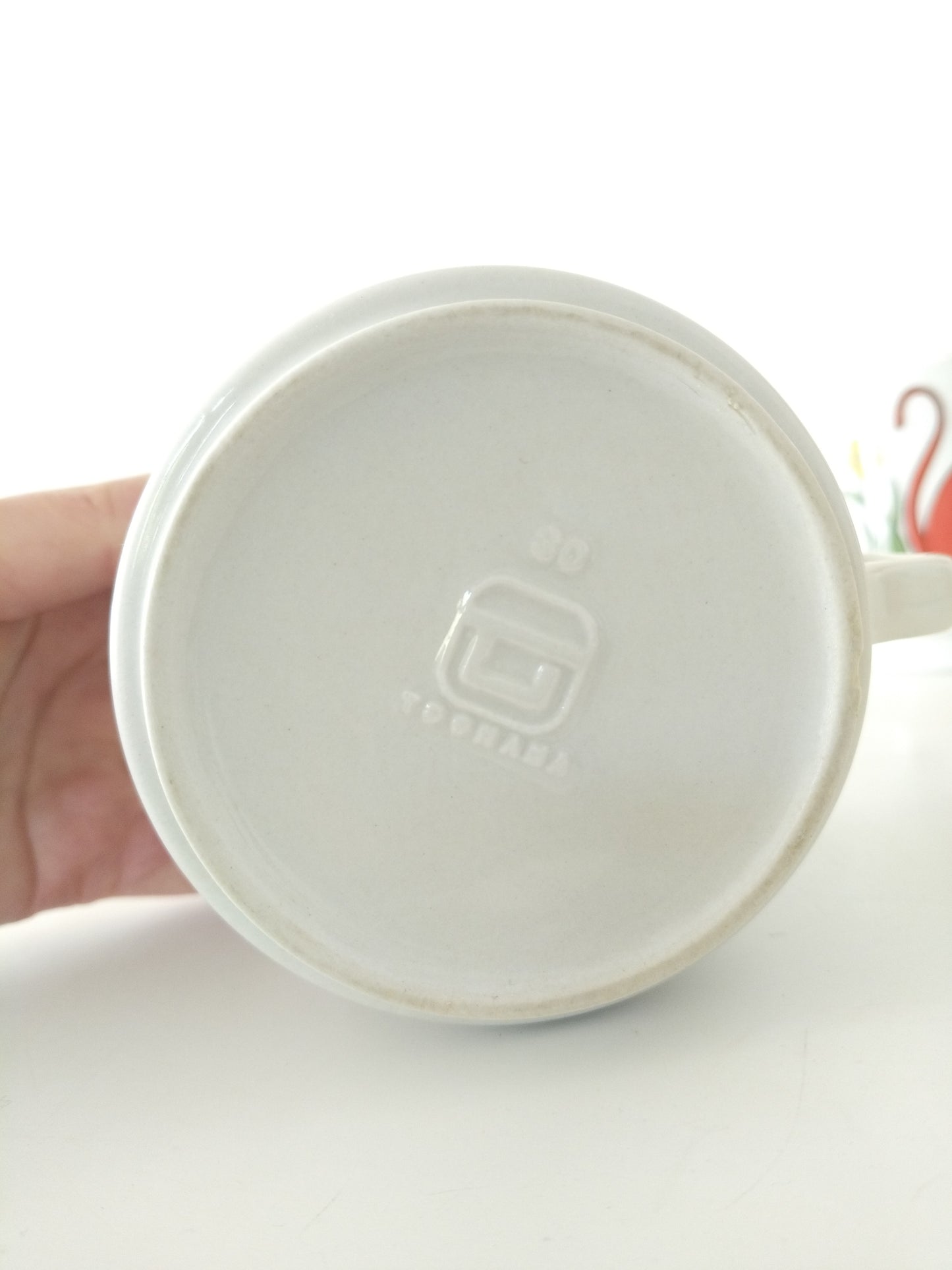 Grosse tasse en porcelaine Monopoli/ Tognana Italie au choix - cetaitmieuxavant