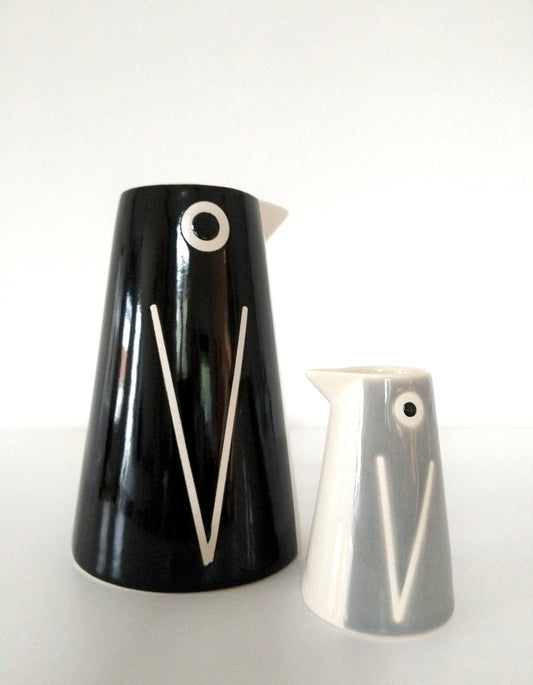 Ensemble de 2 carafes/ petits vases pingouin Ikea Lätssäld 2020
