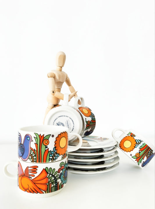 Tasse à expresso + soucoupe Villeroy et Boch Acapulco