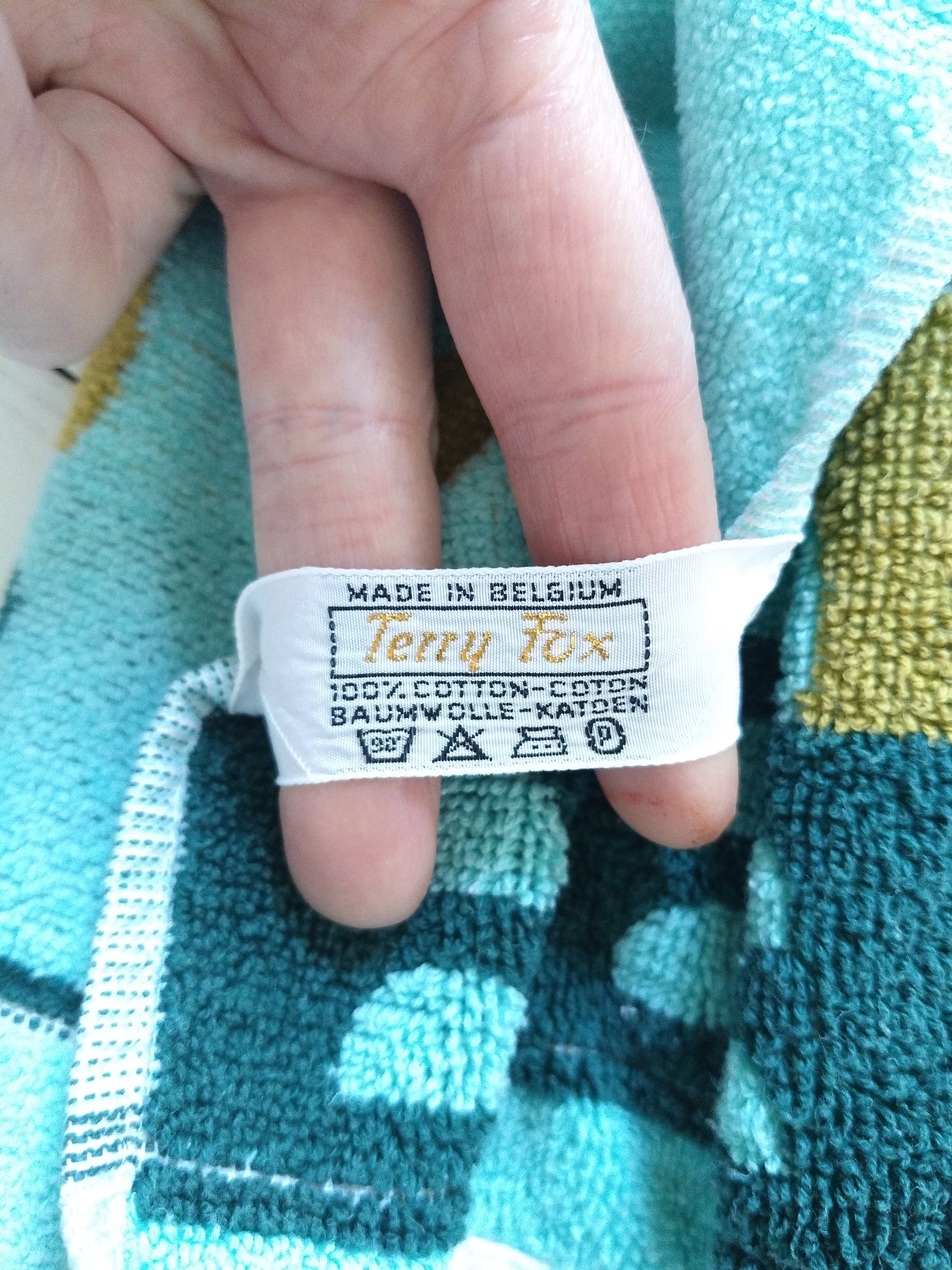 Serviette de toilette Terry Fox