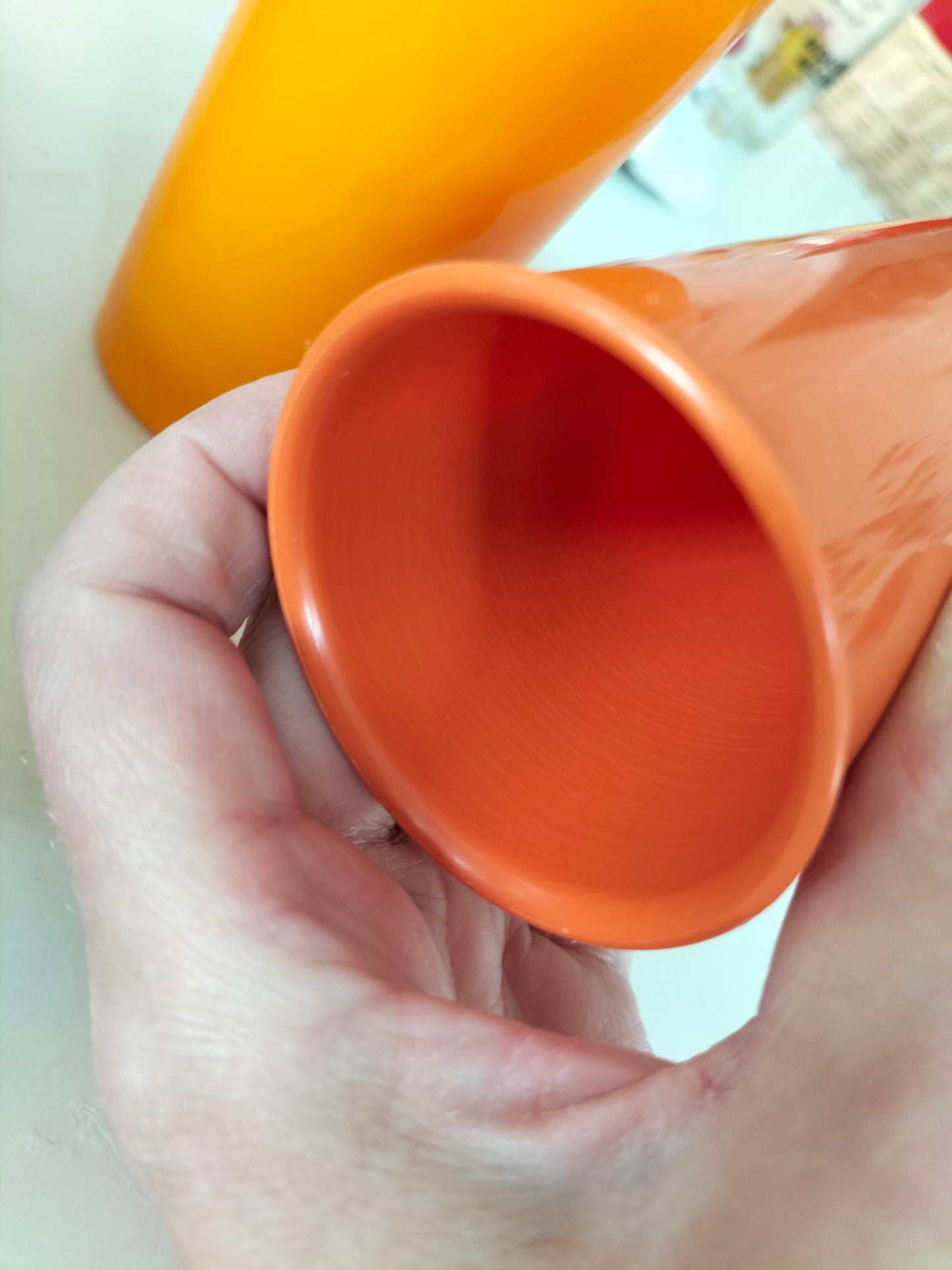 Ensemble de 4 boîtes/ gobelets + couvercles Tupperware