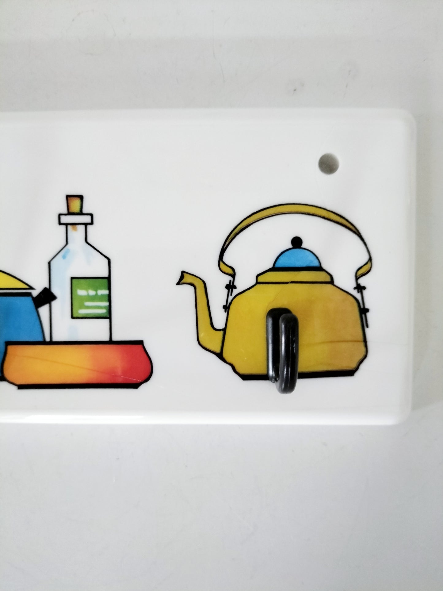 Porte-torchons/ patères en plastique