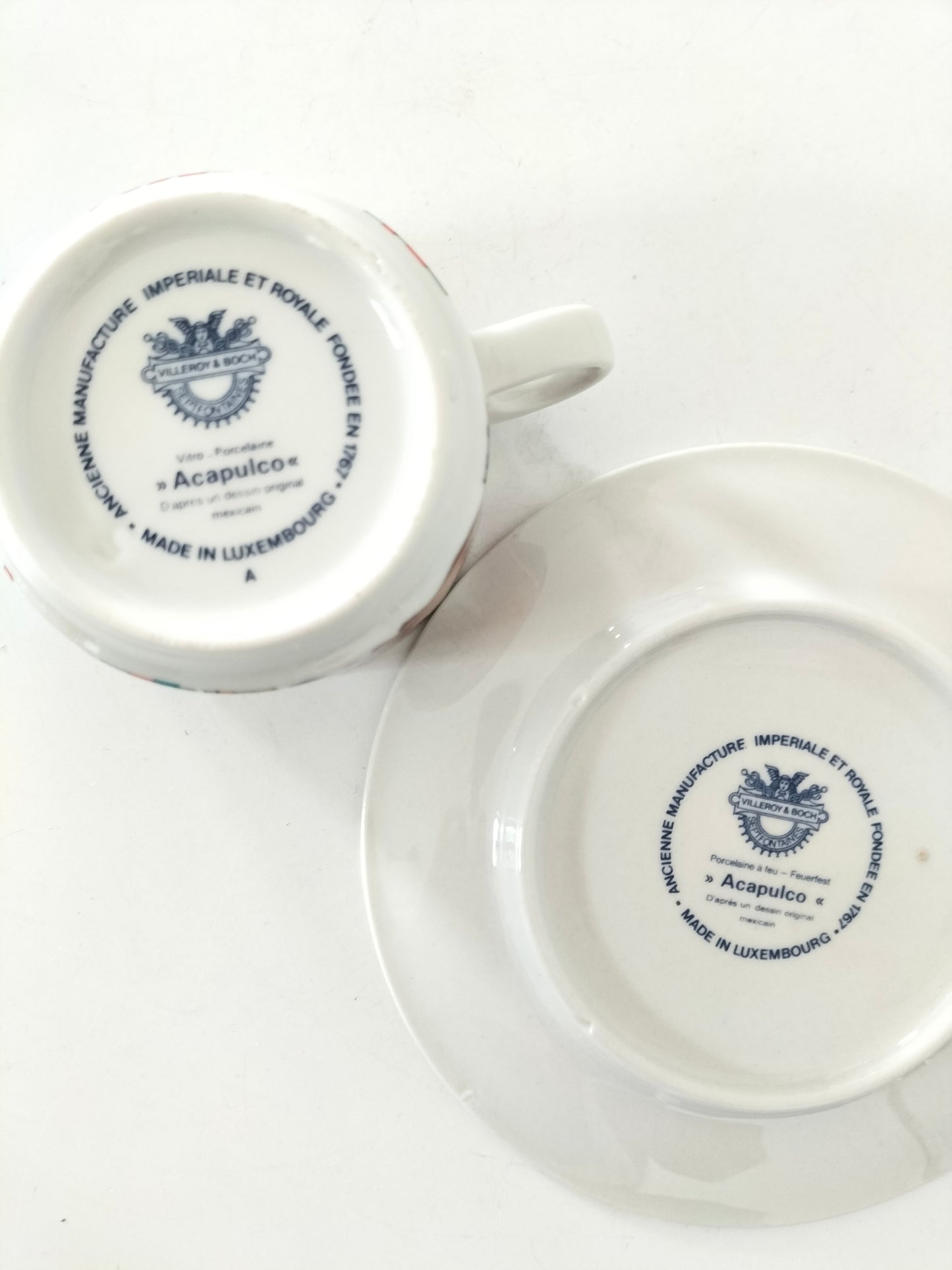 Tasse à expresso + soucoupe Villeroy et Boch Acapulco