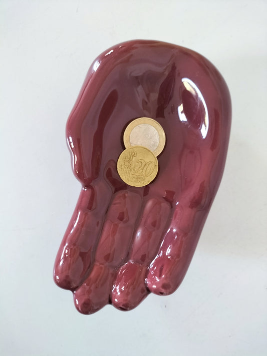 Vide-poches main en céramique