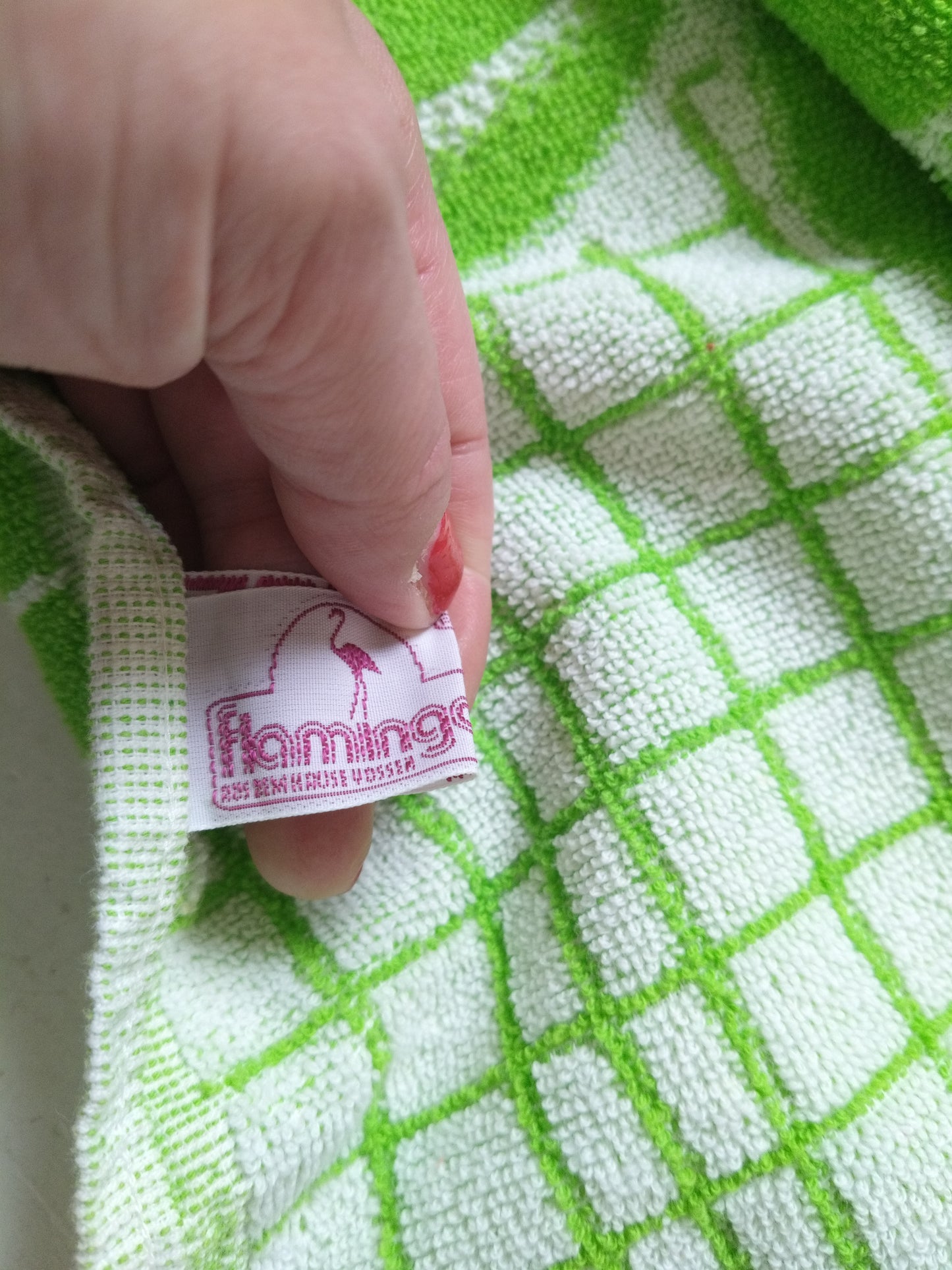Serviette de toilette Flamingo