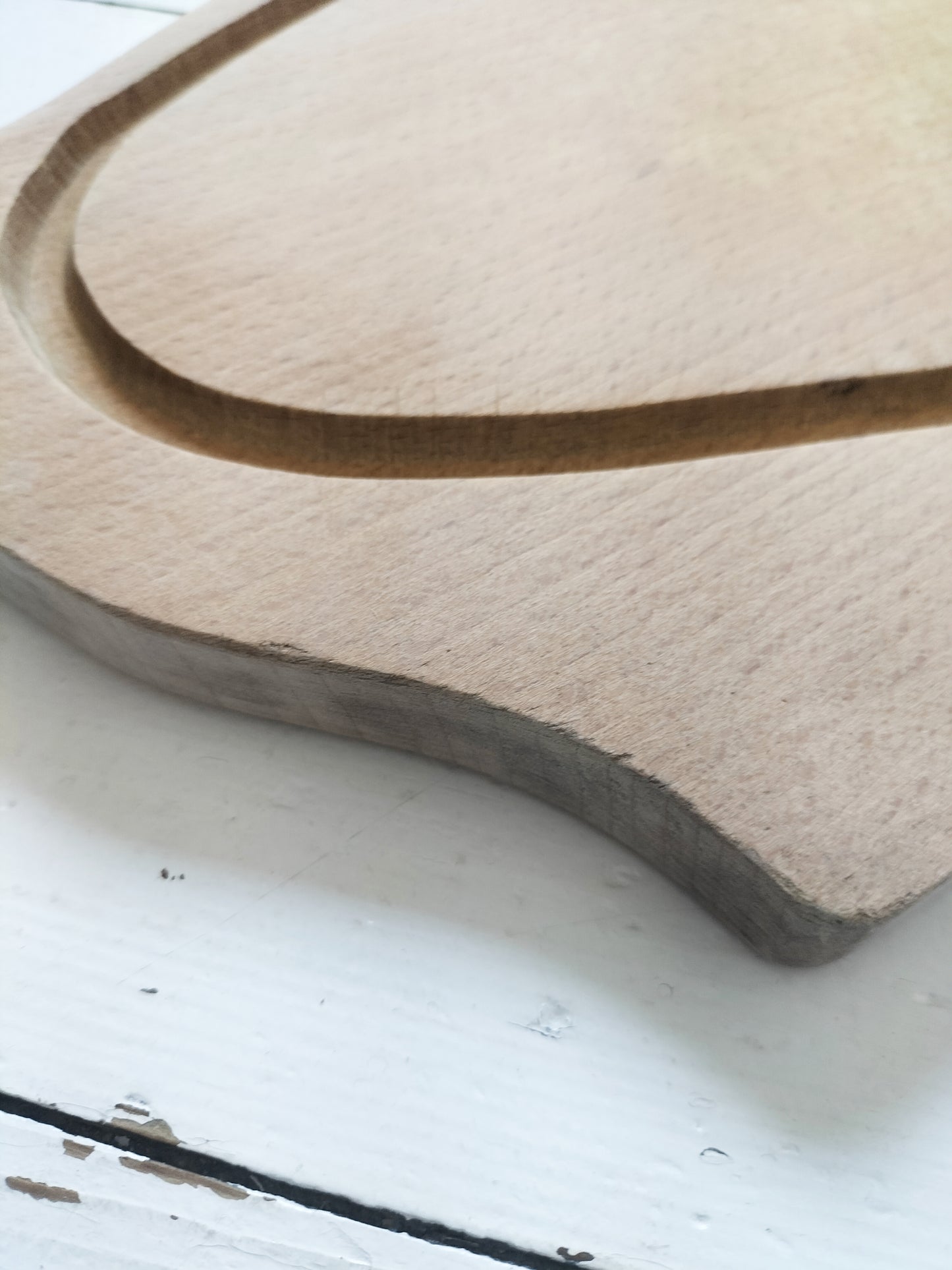 Ancienne grande planche à découper ou de service 🐖 en bois