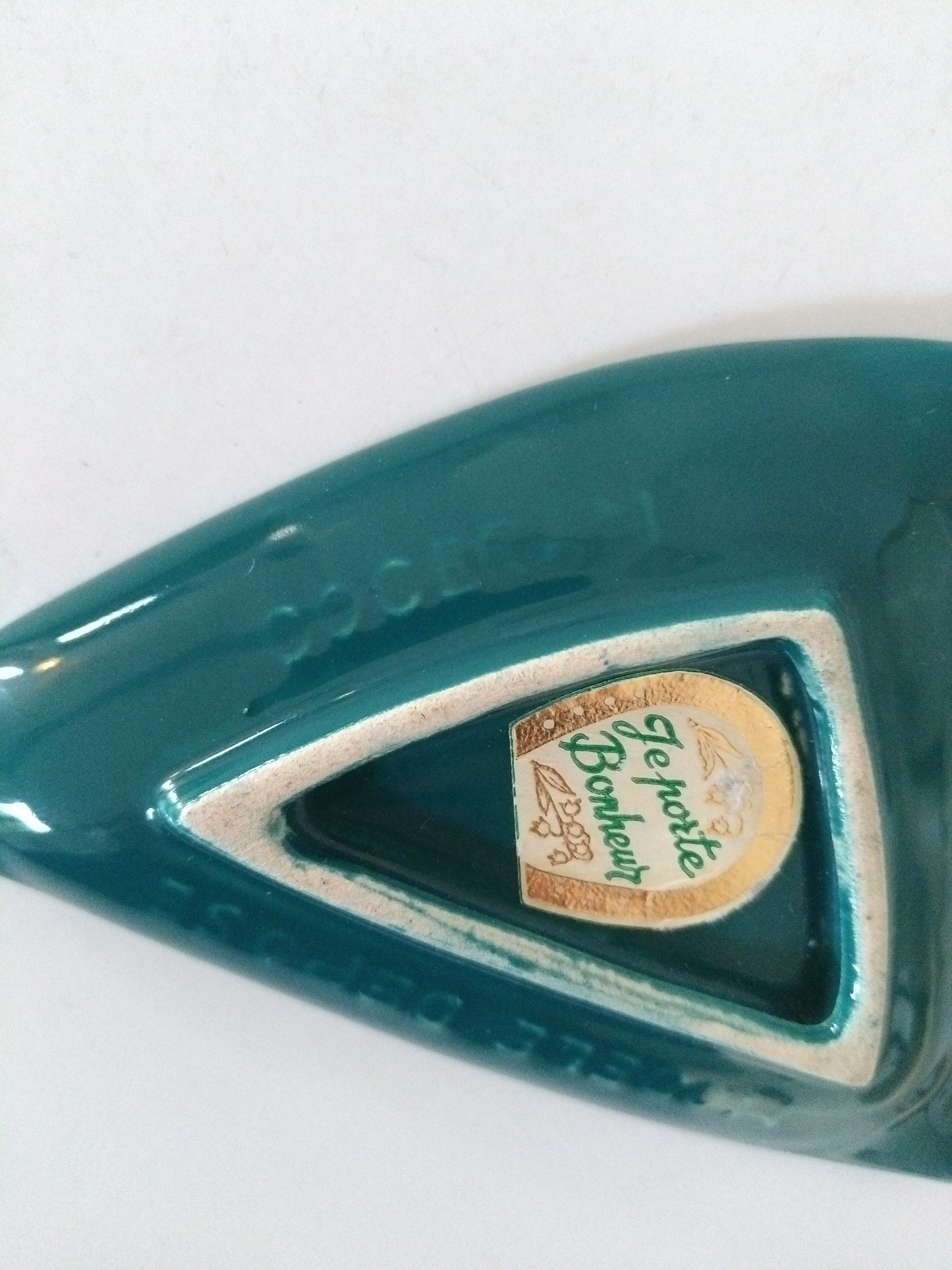 Cendrier/ vide-poches en céramique Coceram