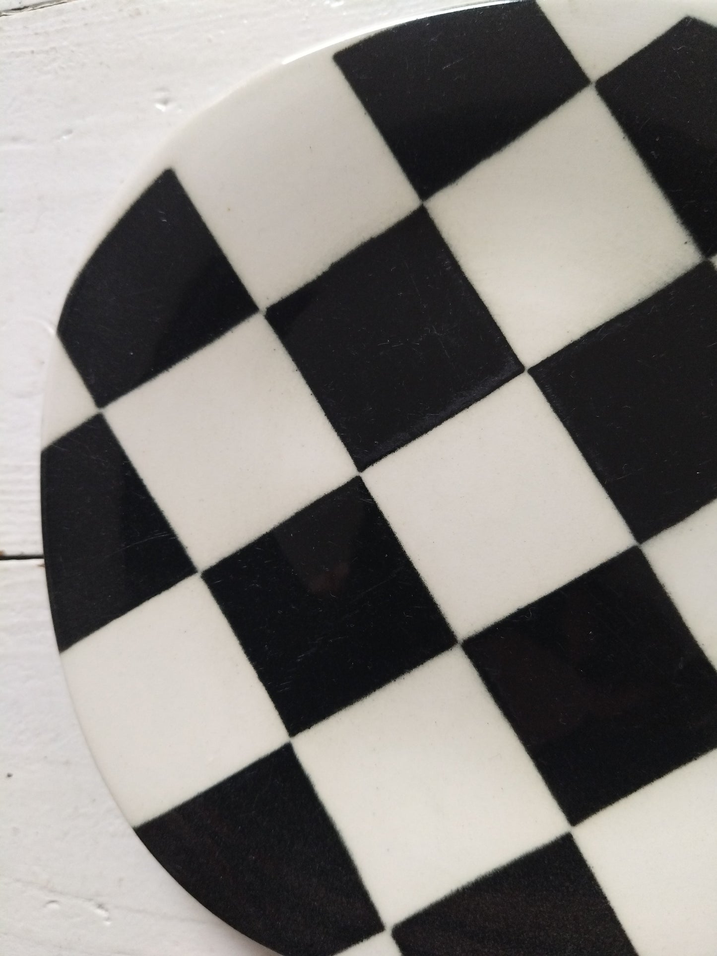 Petite assiette/ soucoupe Boch La Louvière Damier au choix
