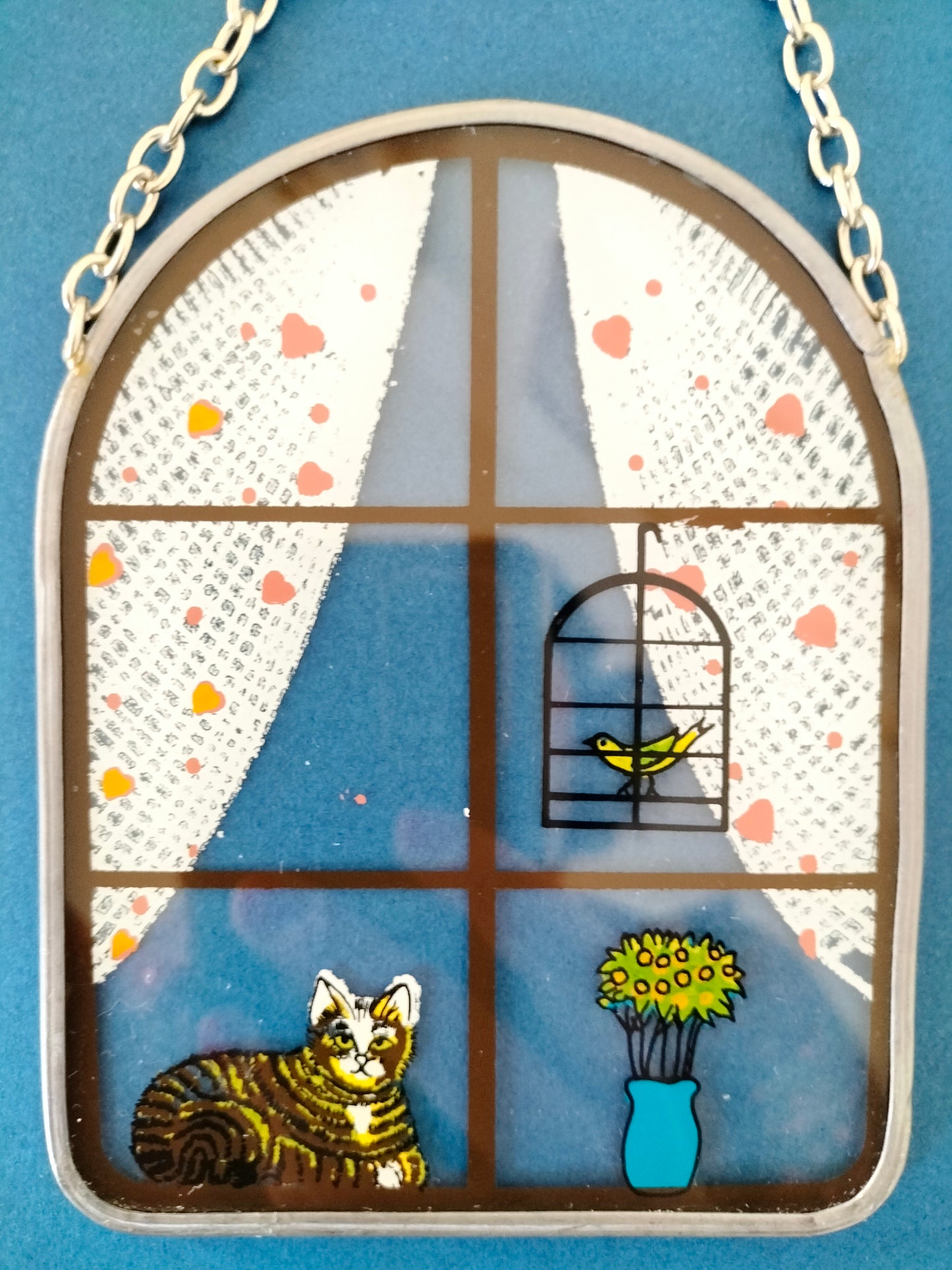 Petit vitrail mural, Joëlle?
