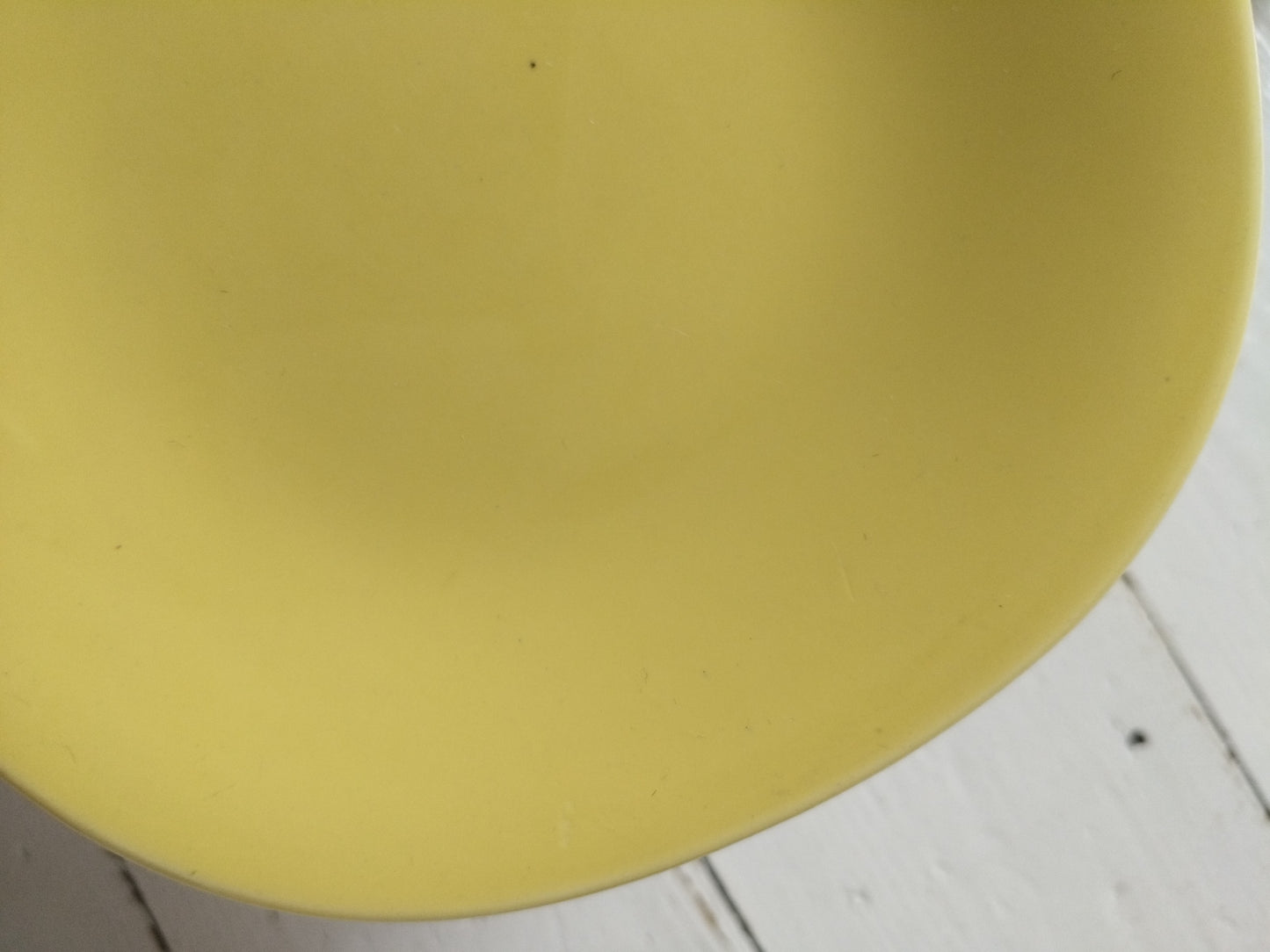 Ensemble 1 tasse verte + 1 soucoupe jaune Kéralux Boch La Louvière Miami Bicolore