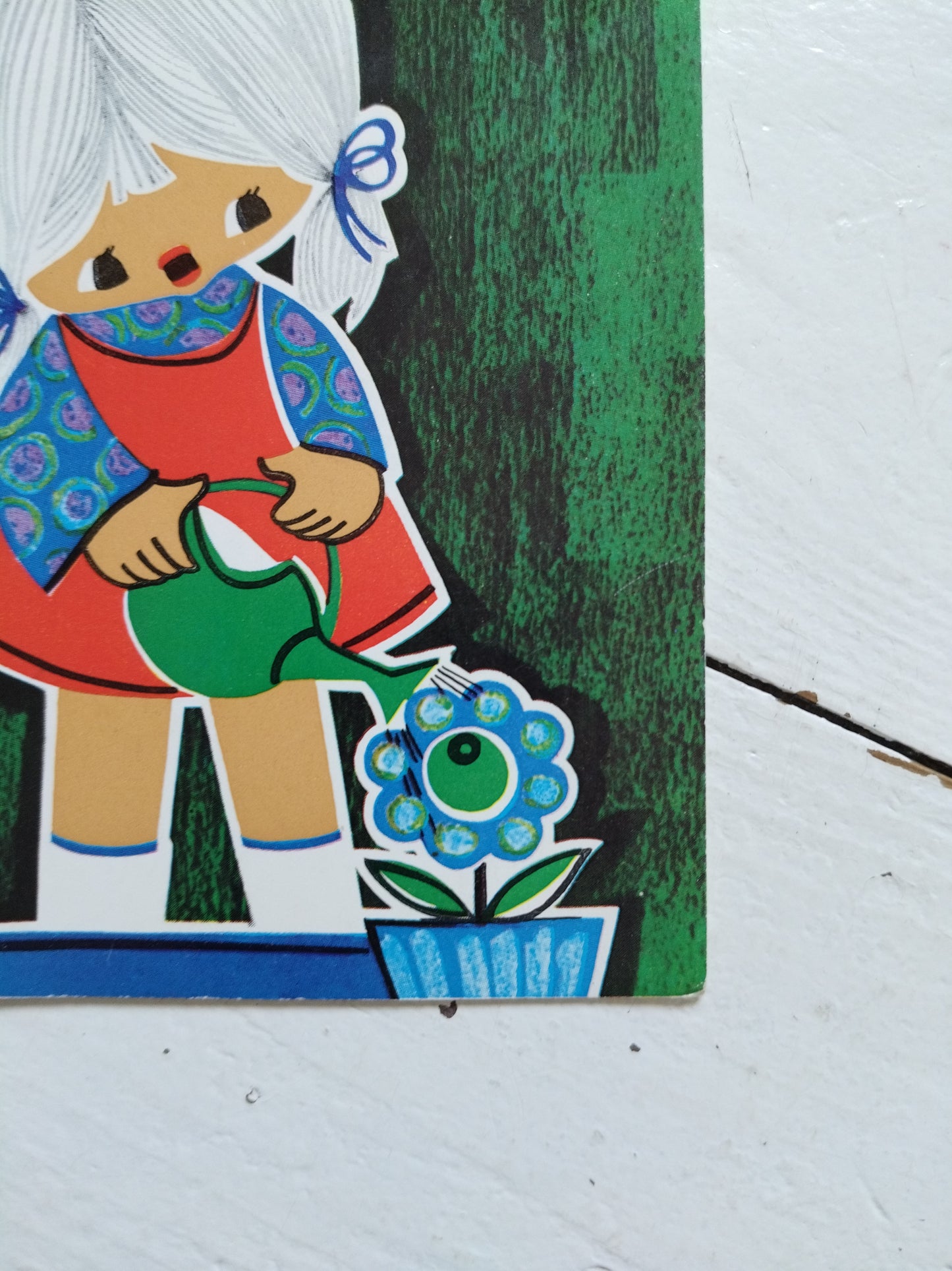 Ancienne carte postale illustration Jaklien Moerman