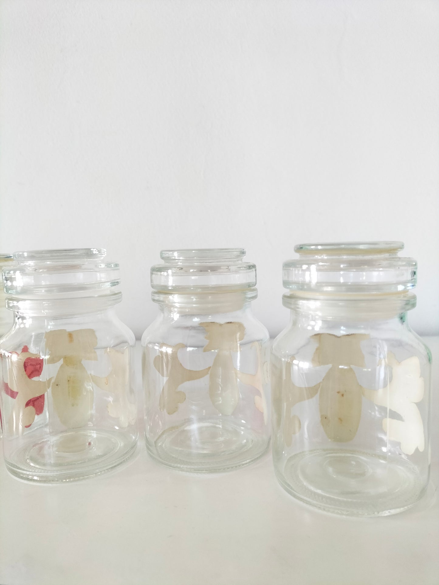 Petit bocal hermétique en verre (à l'unité)