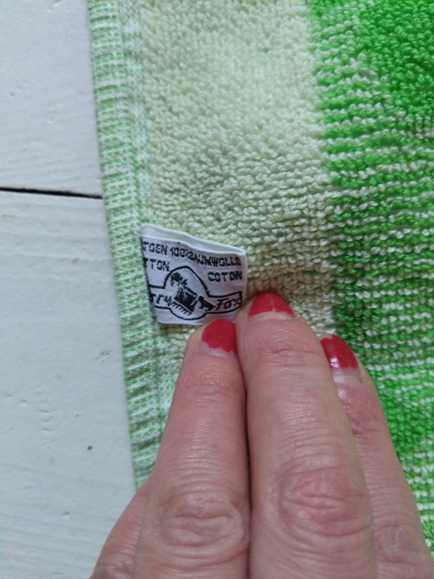 Petit essuie-mains Terry Fox au choix