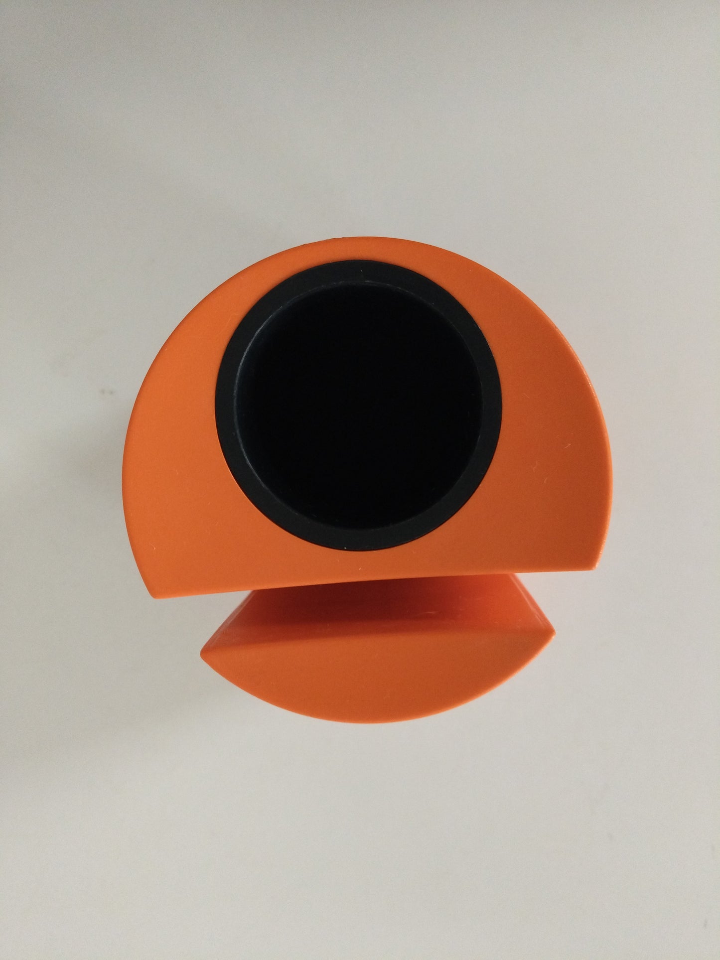 Organisateur de bureau en plastique orange