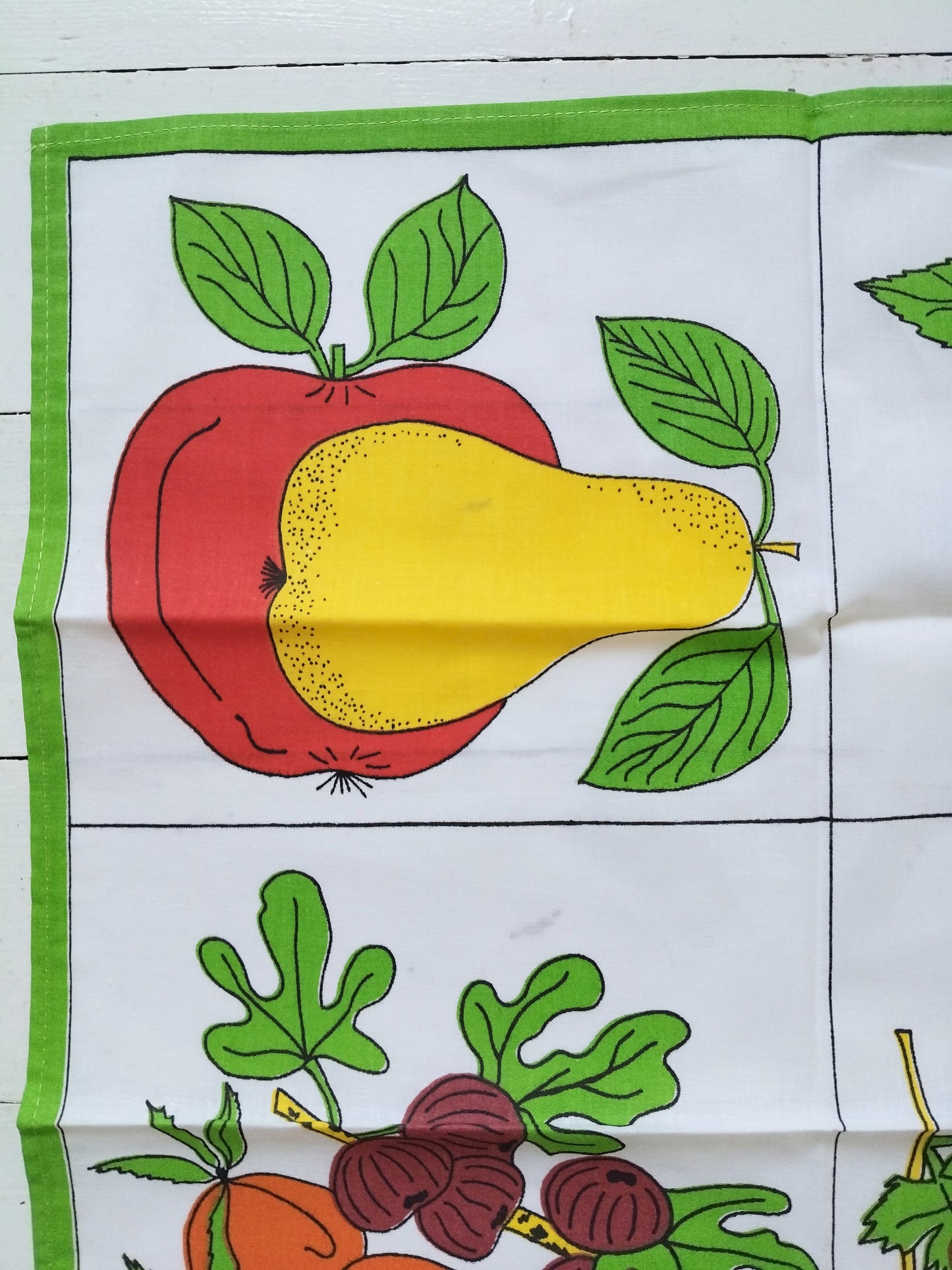 Torchon de cuisine calendrier 1978 UAP Sequanaise