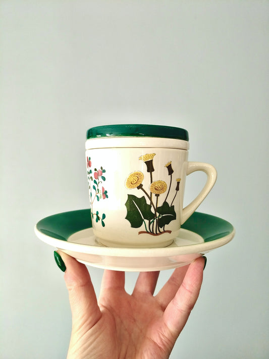 Tisanière en porcelaine Waechtersbach West Germany - cetaitmieuxavant