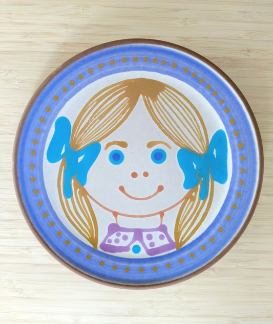 Assiette décorative murale en céramique KMK West Germany