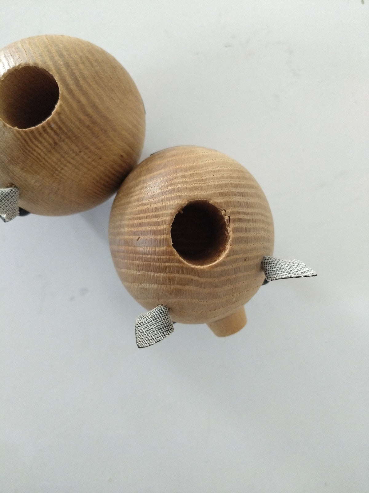 Petit cochon porte cure-dents en bois à l'unité