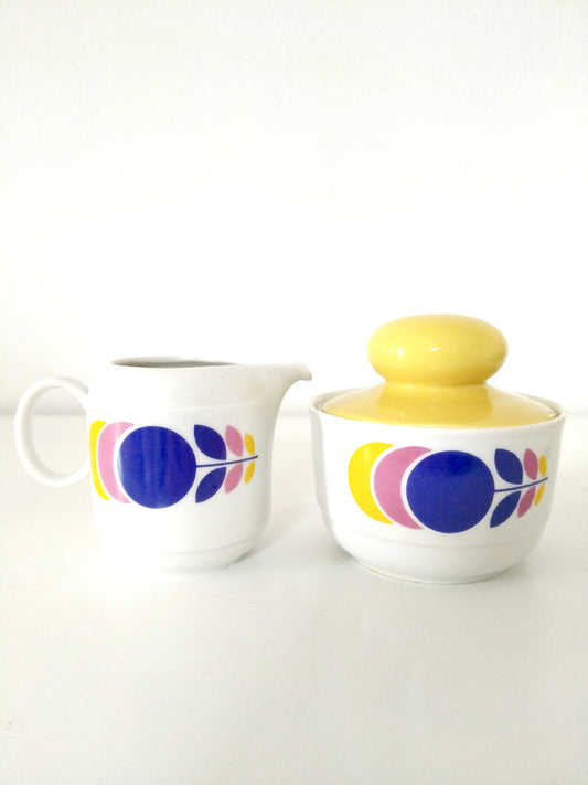 Sucrier ou pot à lait en porcelaine Seltmann Weiden Bavaria au choix