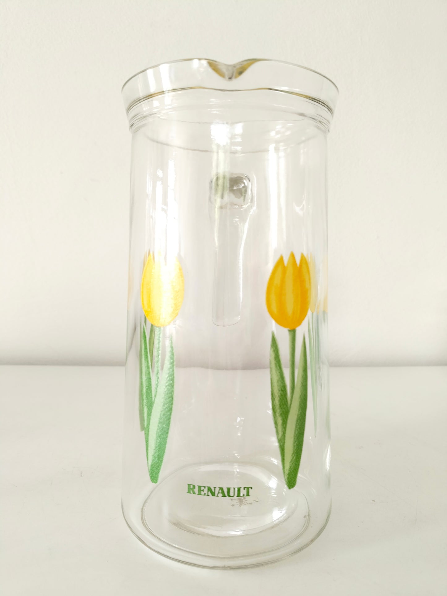 Ensemble carafe et 6 verres publicitaires Renault