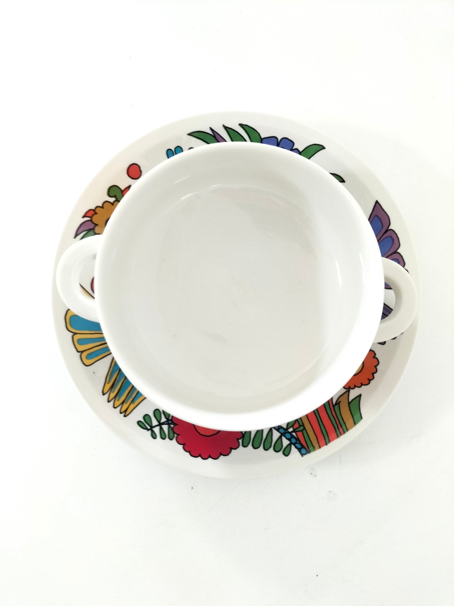 Bol à anses + soucoupe Villeroy et Boch Acapulco (à l'unité!)