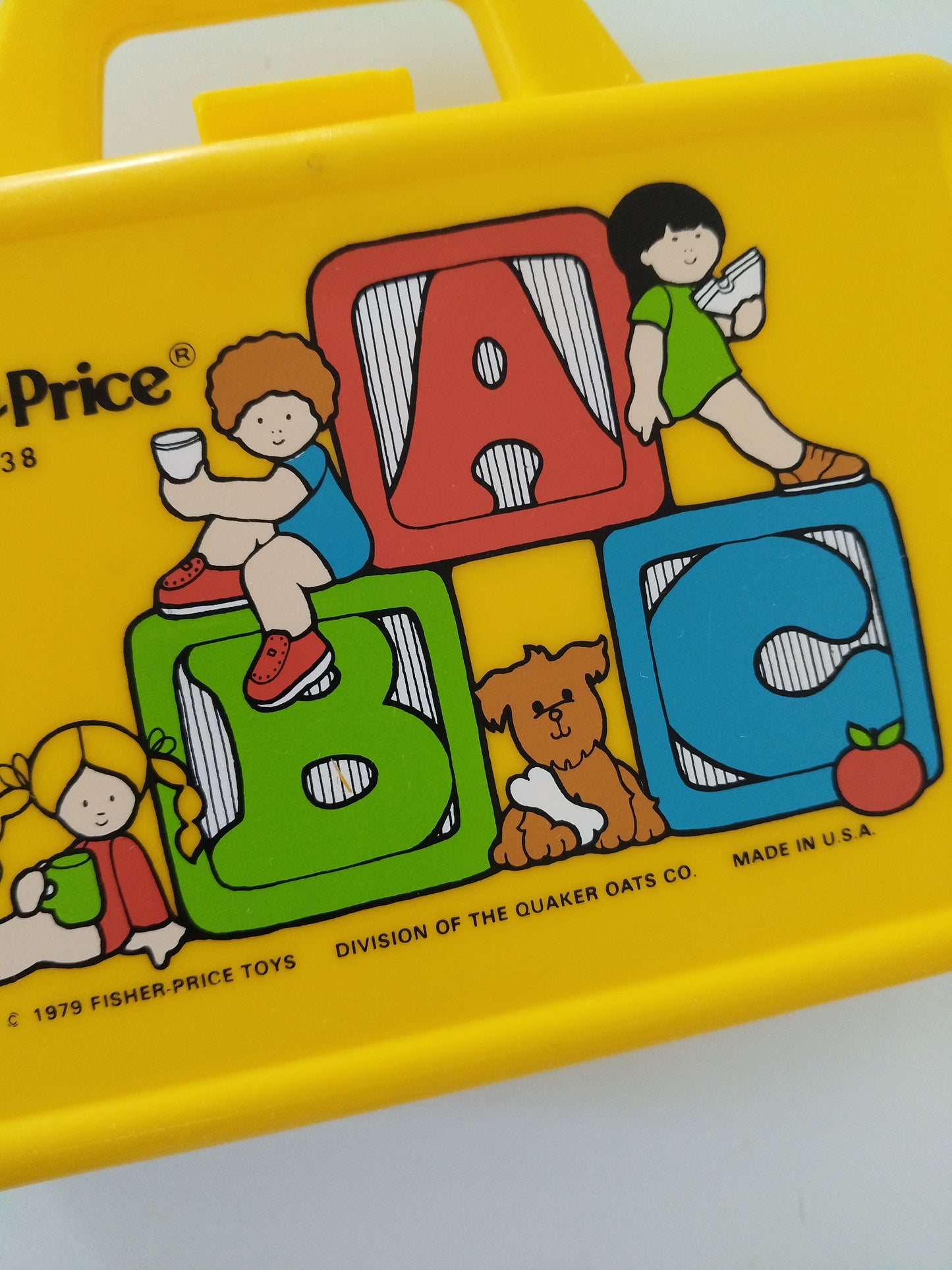 Boîte à lunch Fisher Price 1979