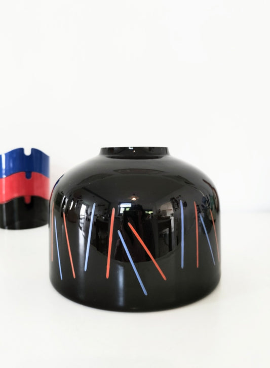 Vase Crystalex par Marcela Vosmikova pour Ikea 80's