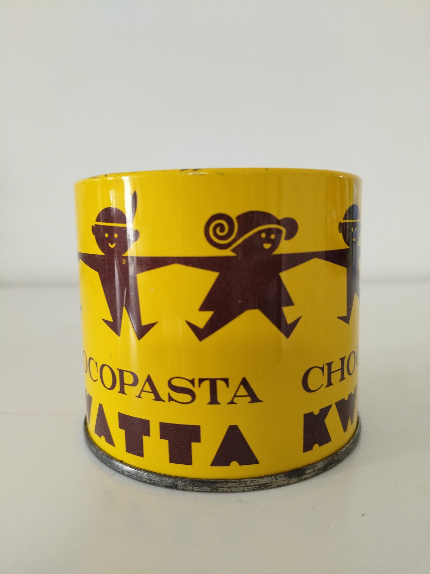 Ancienne petite boîte métallique publicitaire Kwatta