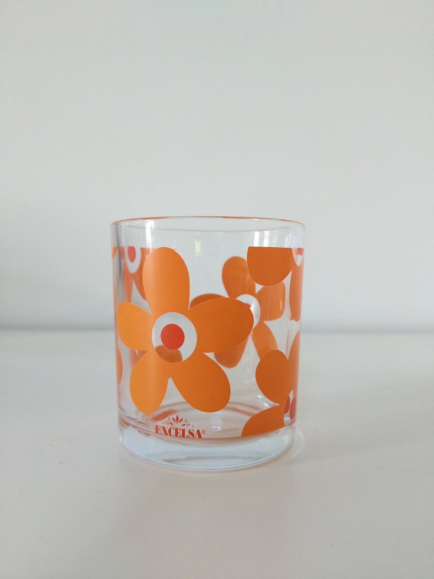 Verre flower power Excelsa