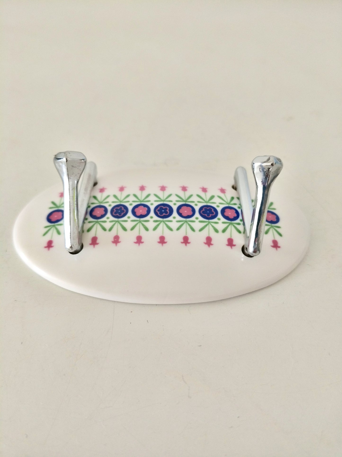 Petit porte-torchons deux patères
