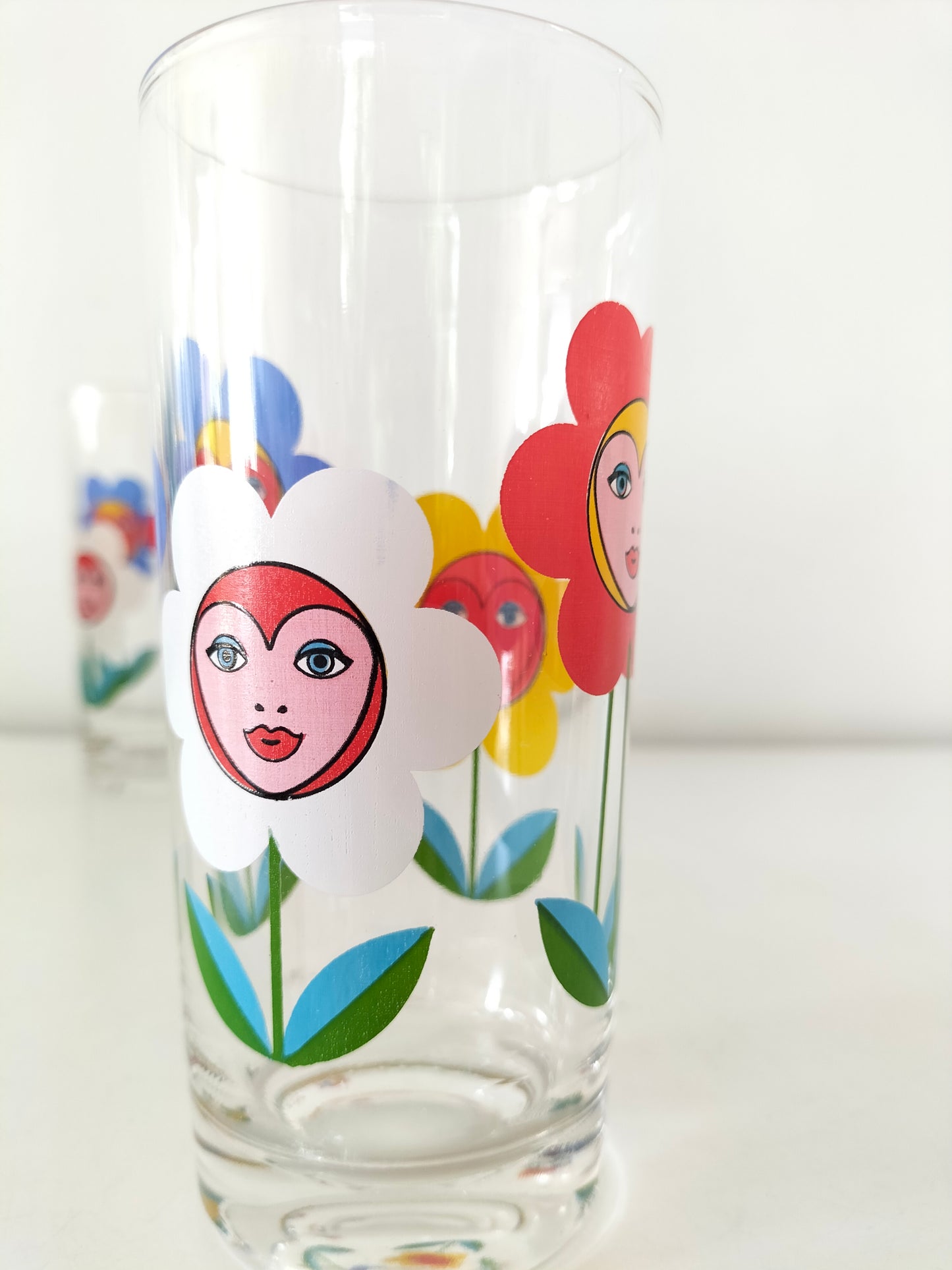 Duo de verres décor 🌼 (priorité à Célia)