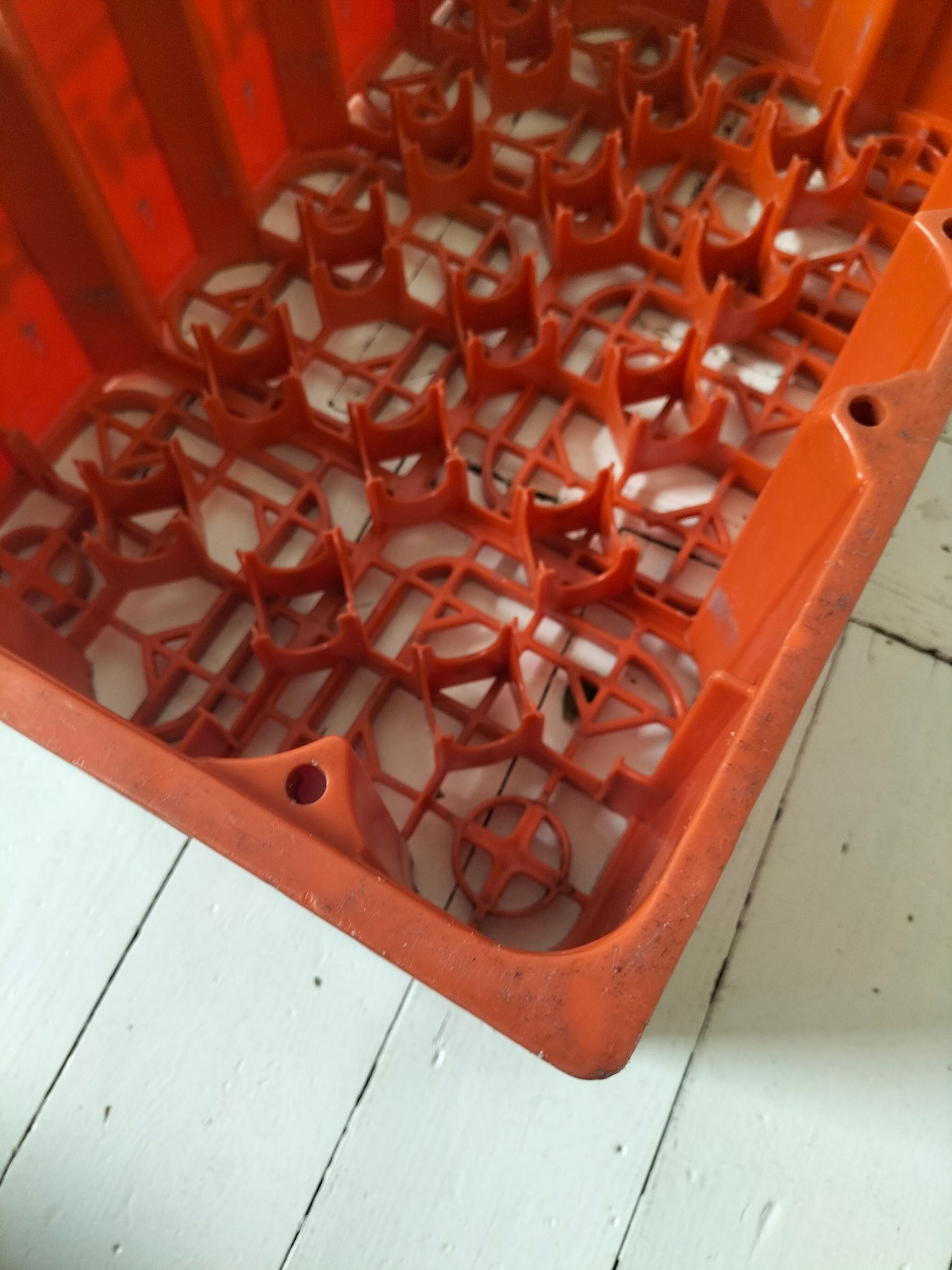 Casier/ caisse Orangina en plastique par Allibert