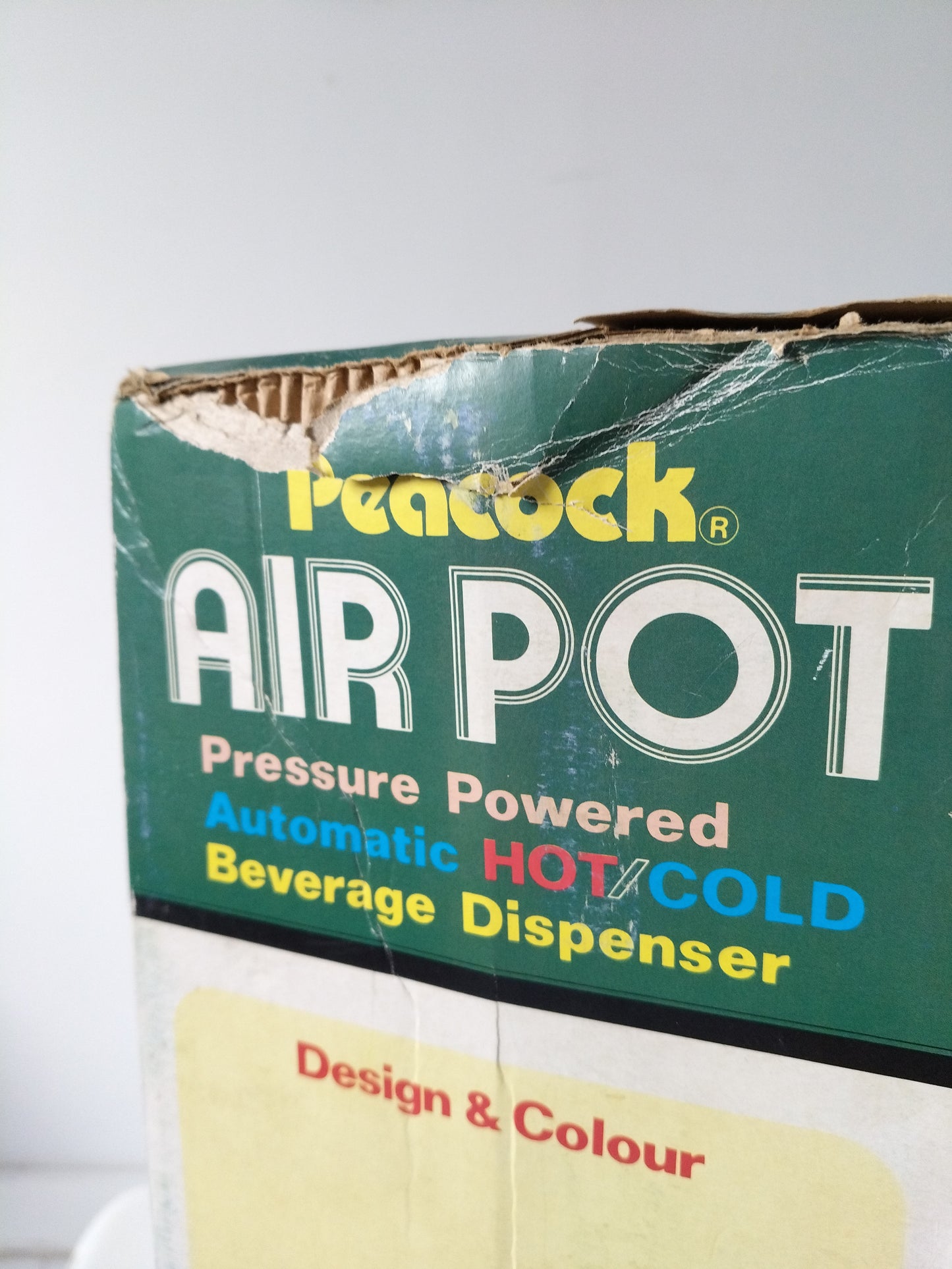 Grand thermos à pompe pivotant 2,5l Peacock Air Pot Japan