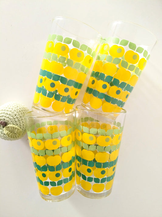 Set de 4 verres 🍏 Fidenza Italy