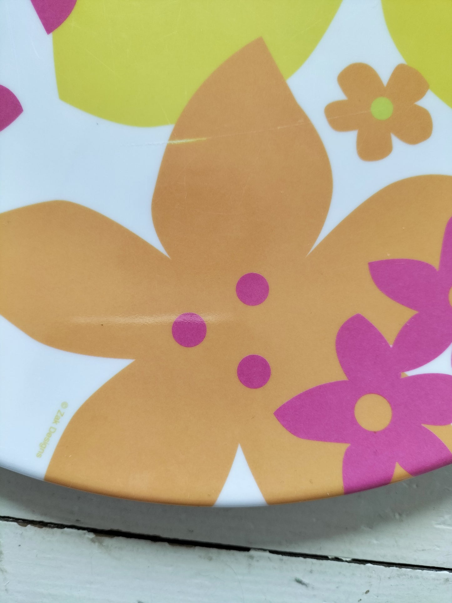 Ensemble de 7 assiettes en plastique Zak Designs