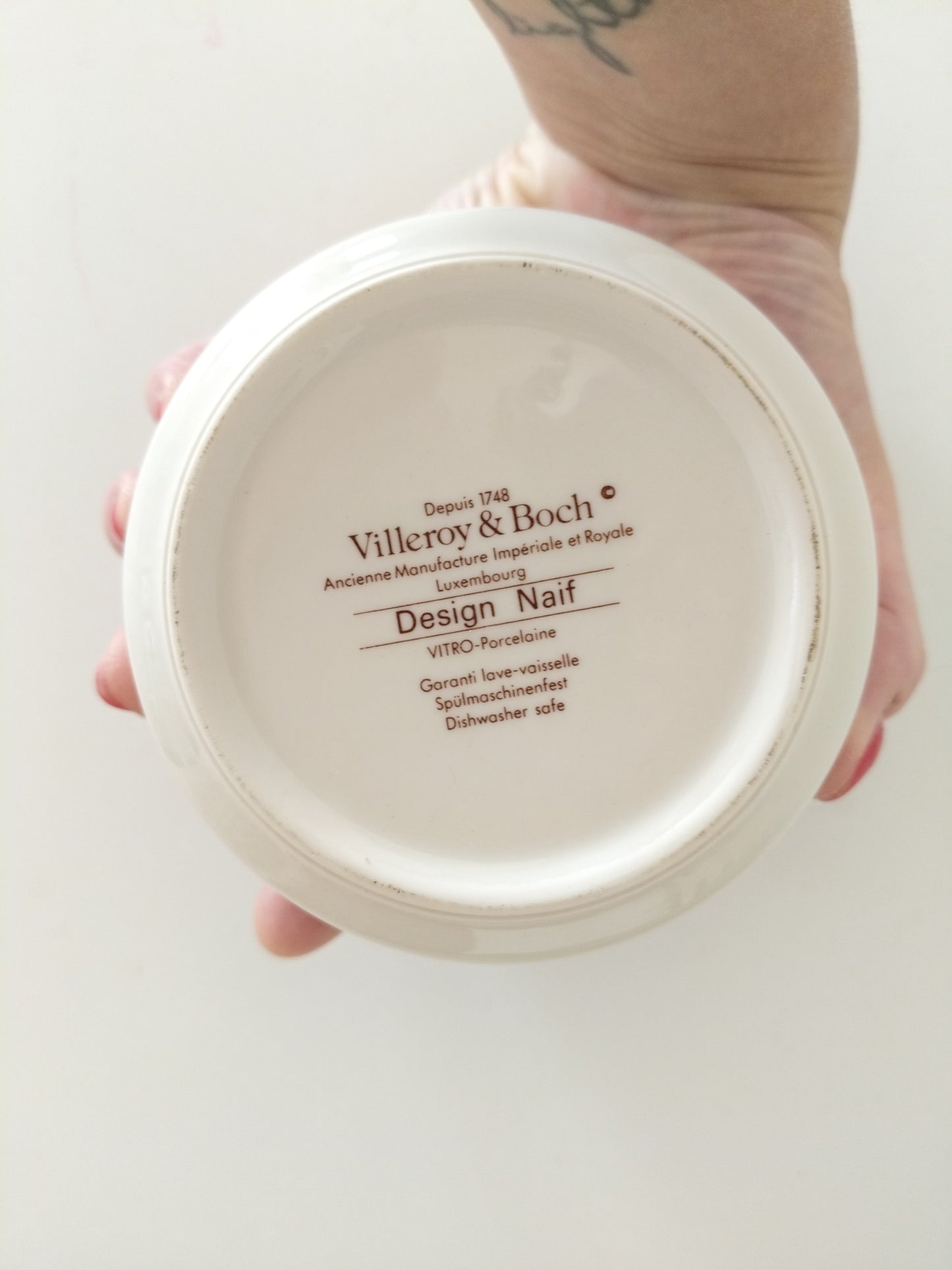 Boîte en porcelaine Villeroy et Boch Naïf