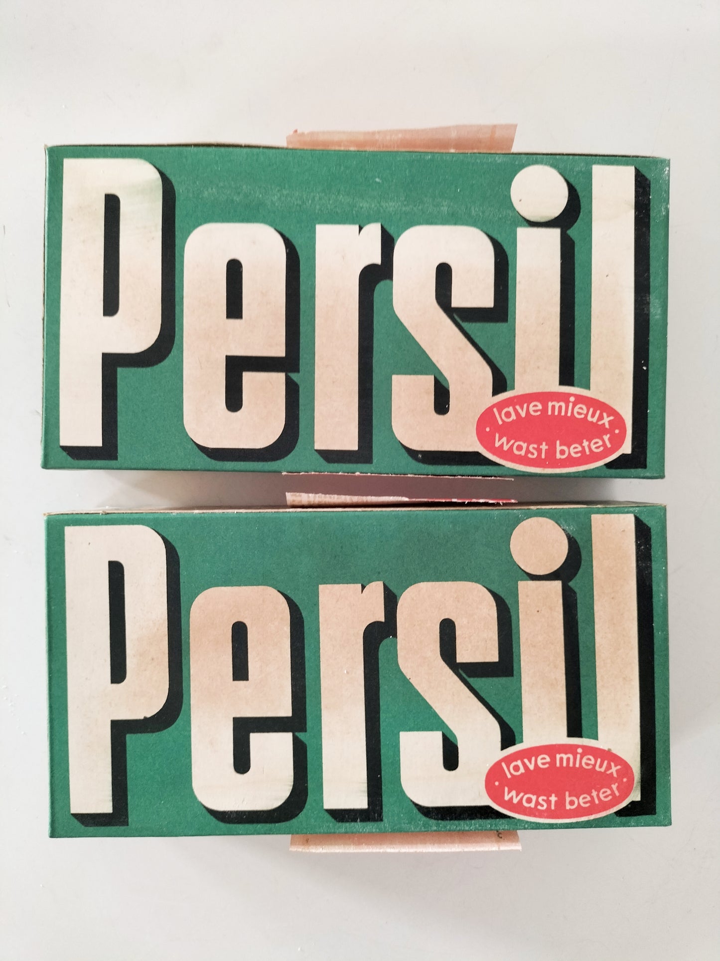 Ancienne boîte de lessive Persil (à l'unité)