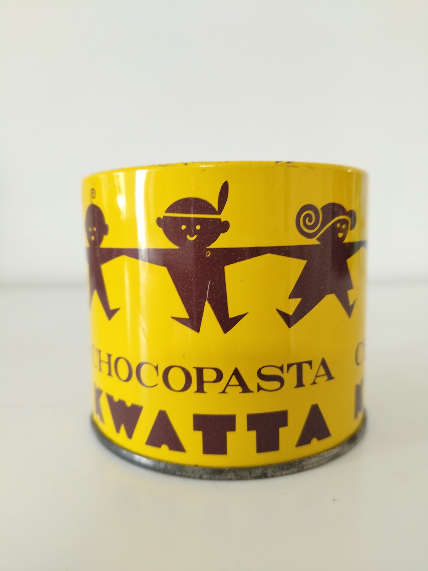 Ancienne petite boîte métallique publicitaire Kwatta