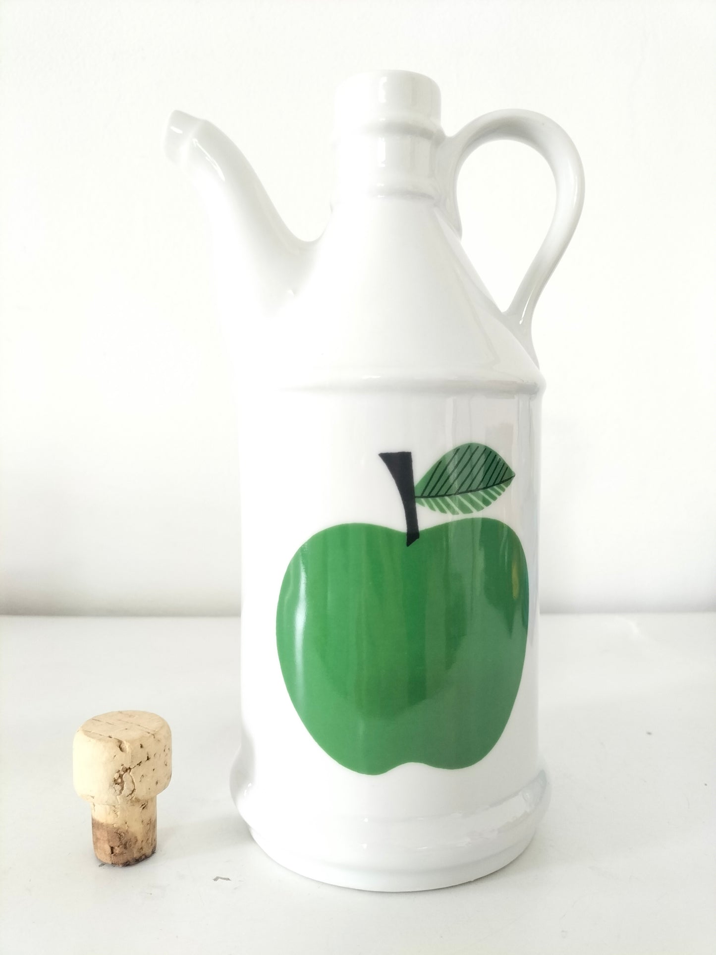 Ensemble huilier et vinaigrier 🍏 en porcelaine Herrandiz Spain