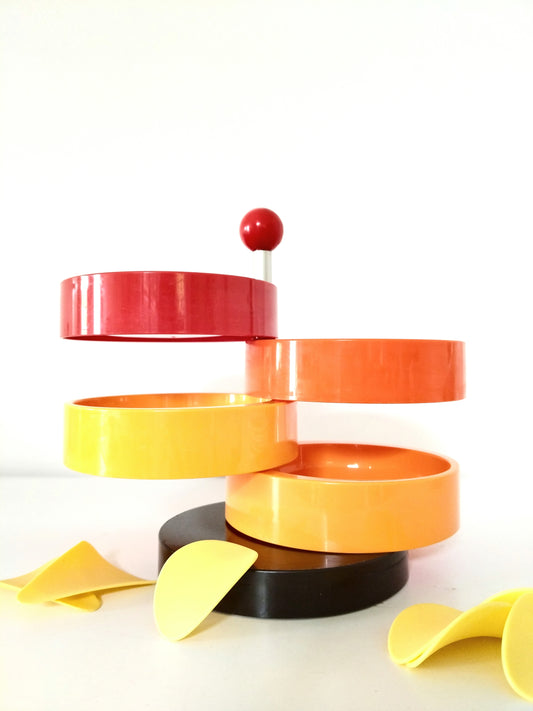 Serviteur/ tour à compartiments apéro "Apéro-party tour" Emsa West Germany