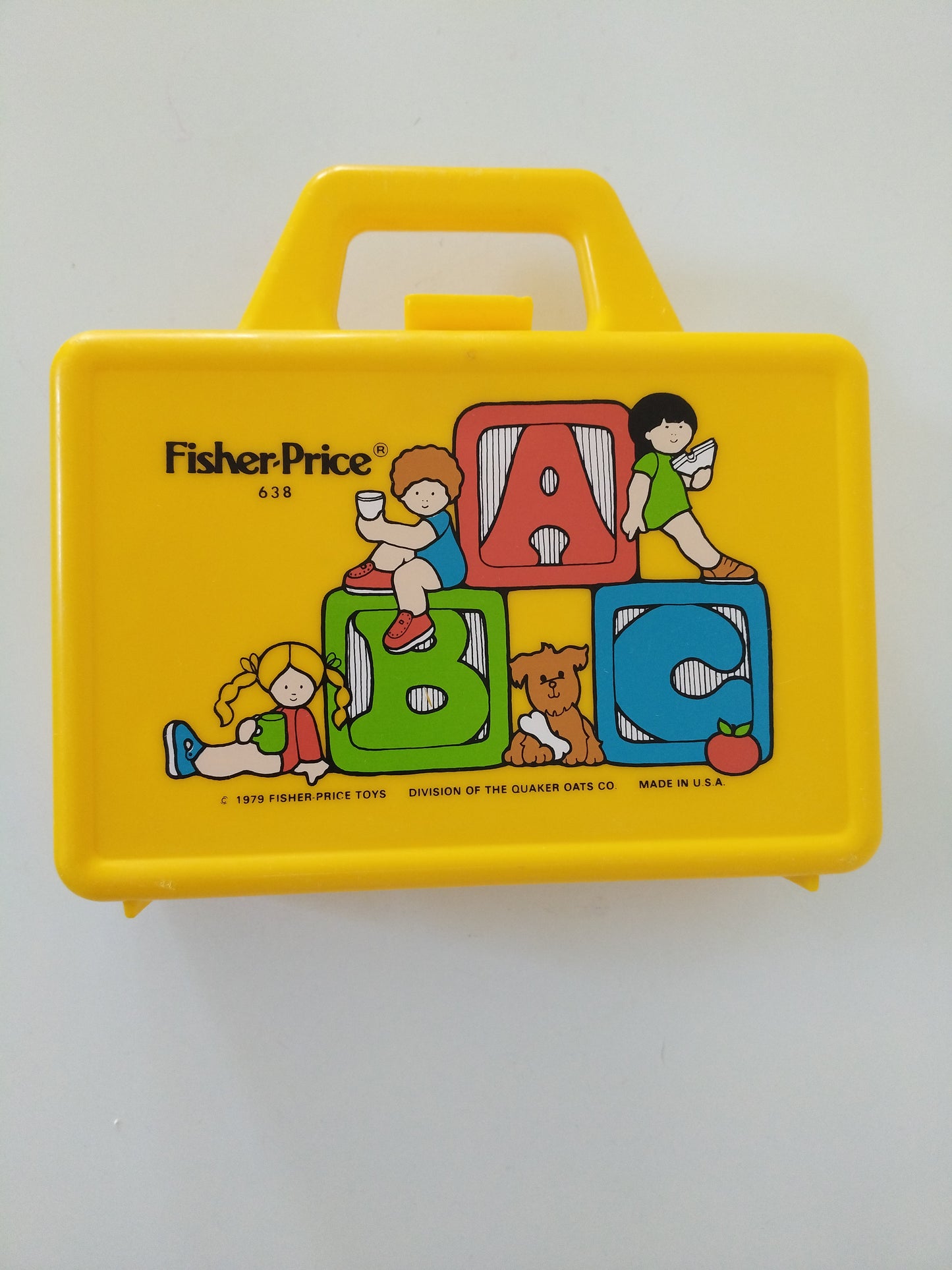 Boîte à lunch Fisher Price 1979