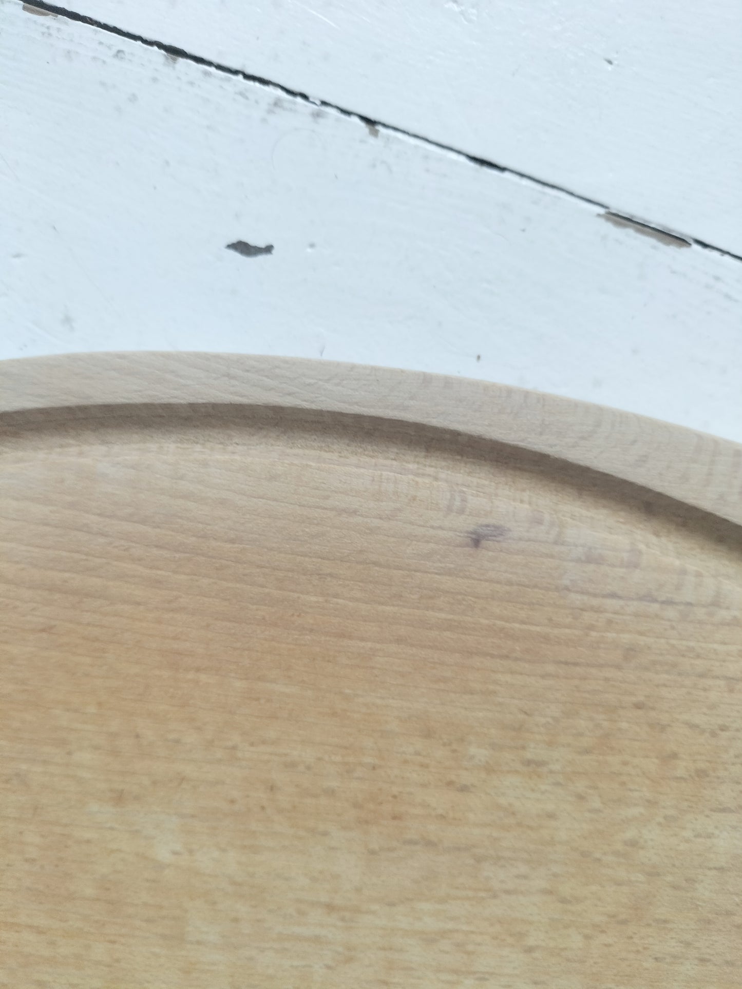 Ancienne grande planche à découper ou de service 🐖 en bois
