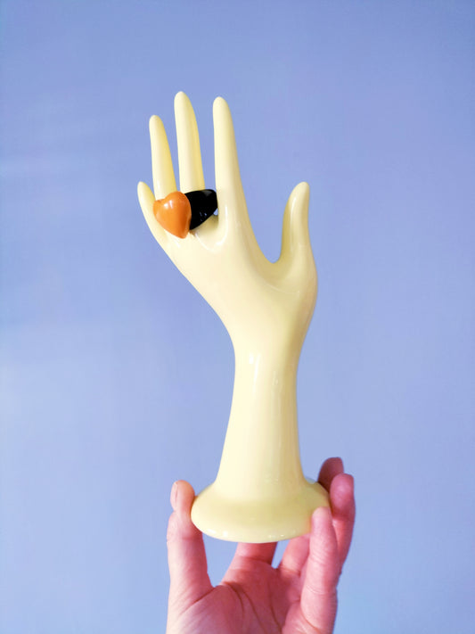 Soliflore/ baguier main en céramique