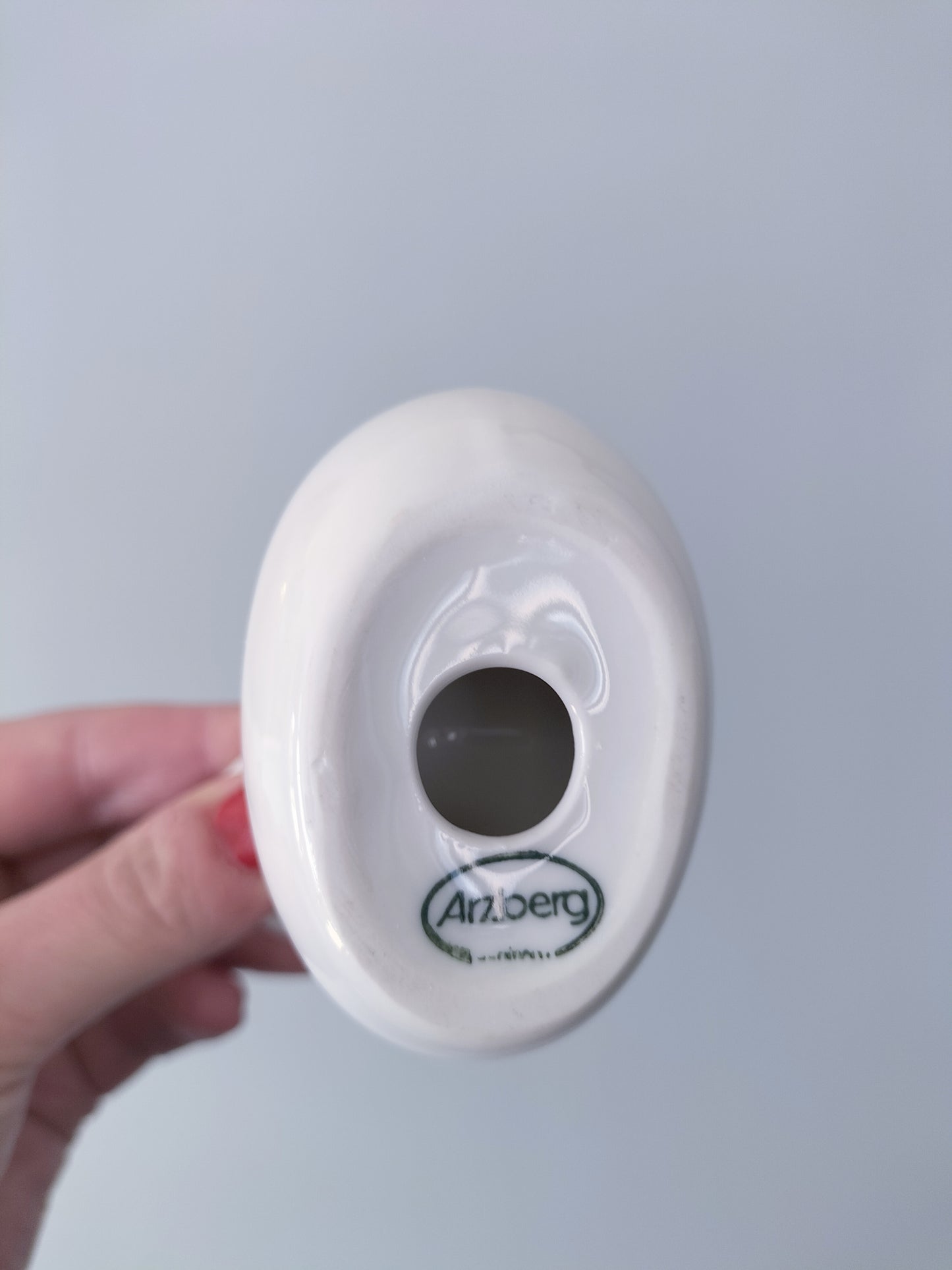 Bougeoir/ porte-bijoux colombe en porcelaine Arzberg