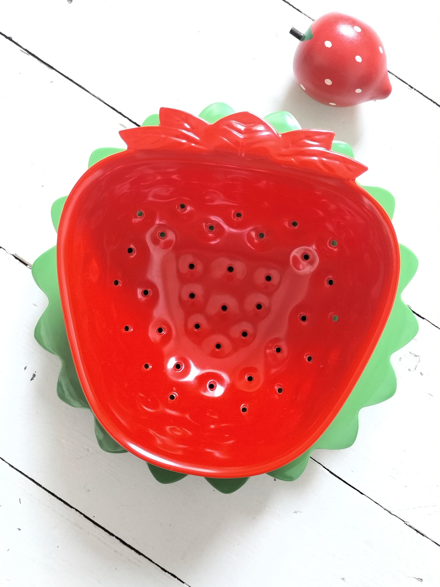 Rince-fruits/ petite passoire 🍓 + soucoupe Zak! Designs