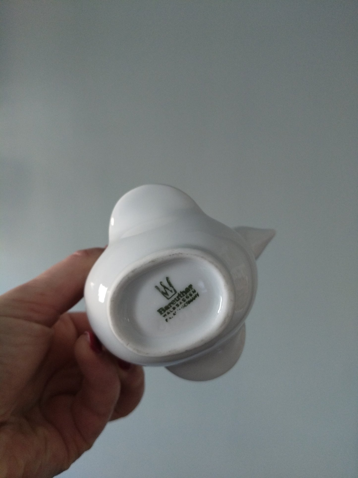 Soliflore/ petit vase colombe en porcelaine Bareuther Bavaria - cetaitmieuxavant